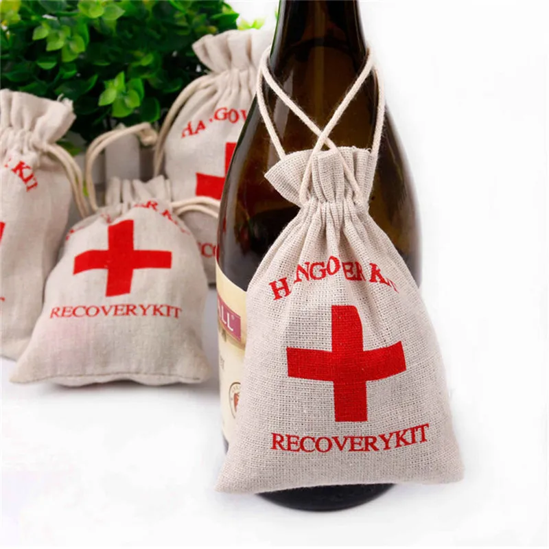 
Hangover Kit Bags Wedding Favors Gifts Bags Festival Party Event Gift Decorations Bag 