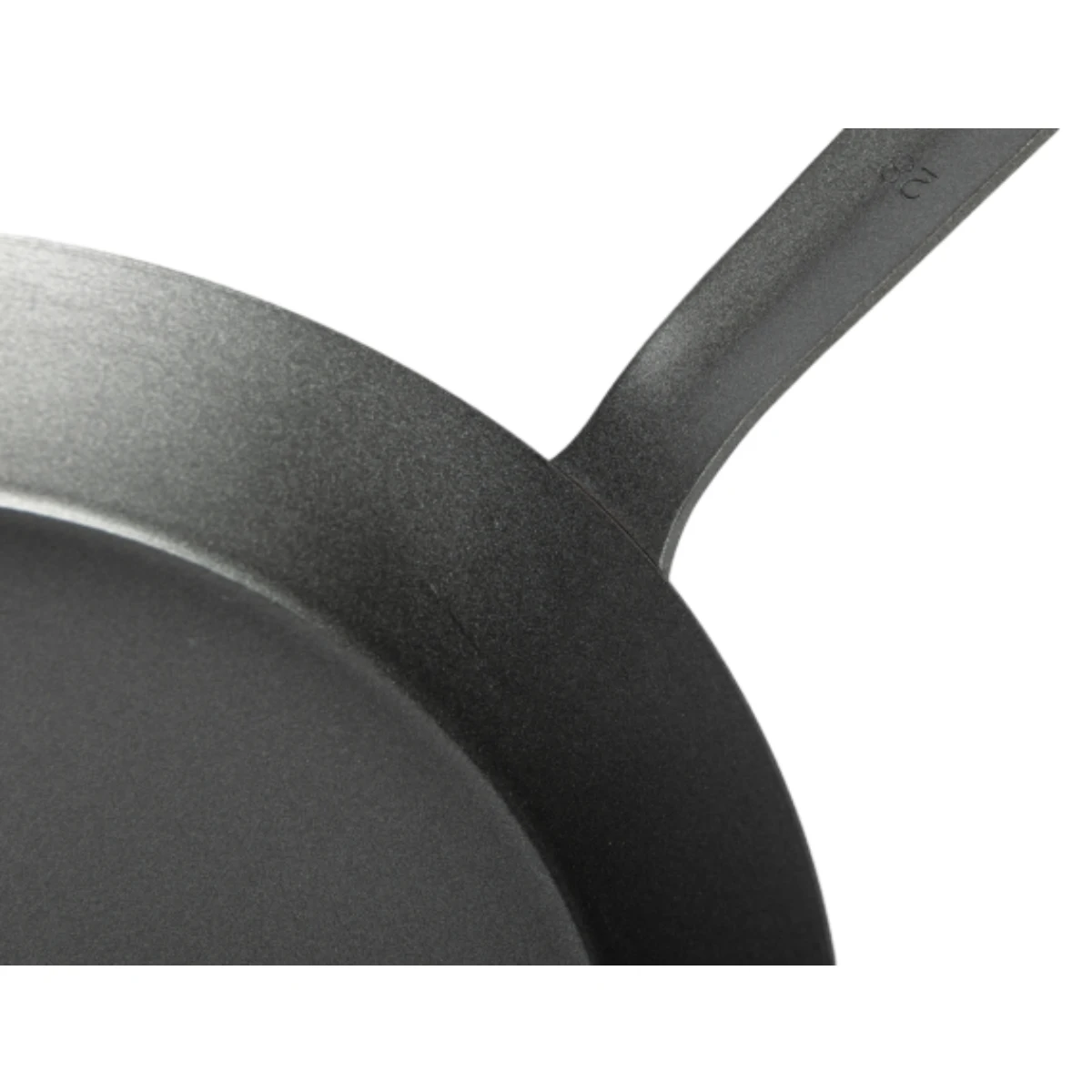 Heavy-duty long handle iron skillet Pre-seasoned long handle cast iron pan Long handle cast iron grill pan