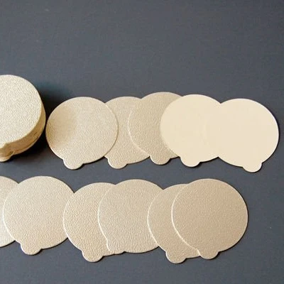 HDPE Plastic Bottle 24mm 28mm Aluminum Foil Induction Sealing Liner with Paper