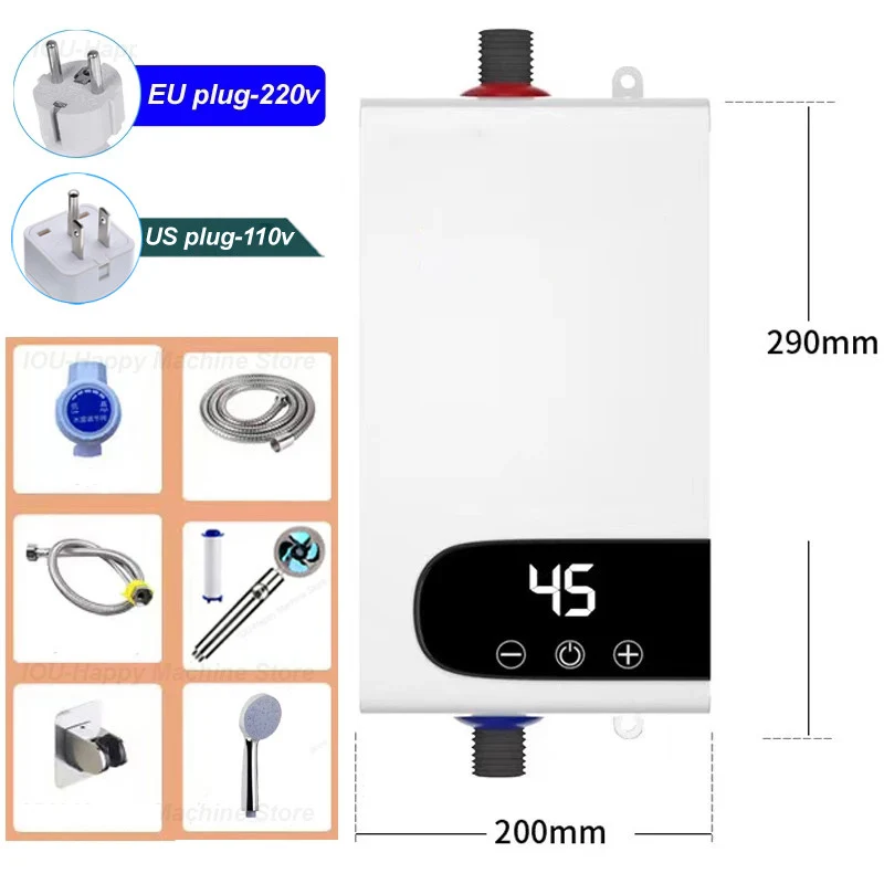 Tankless Electric Water Heater Electric Water Heater 10 Electric Boiler Water Heater Heating