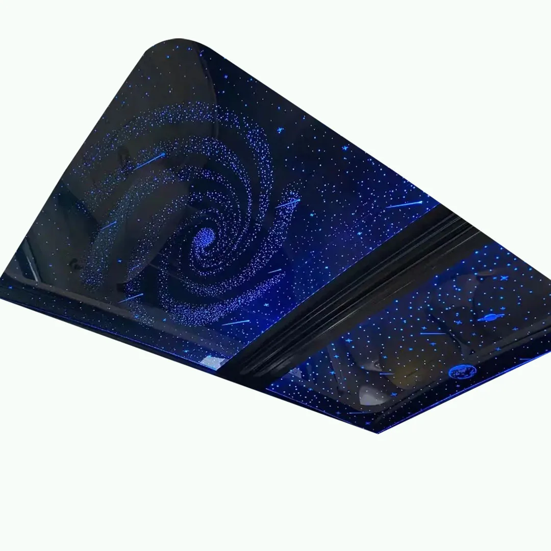 Universal car sunroof starry sky film multifunctional sunroof starry sky roof voice control interior atmosphere light