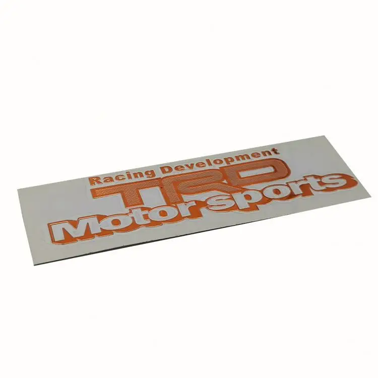 Custom Plating Nickel Standard Metal Sticker
