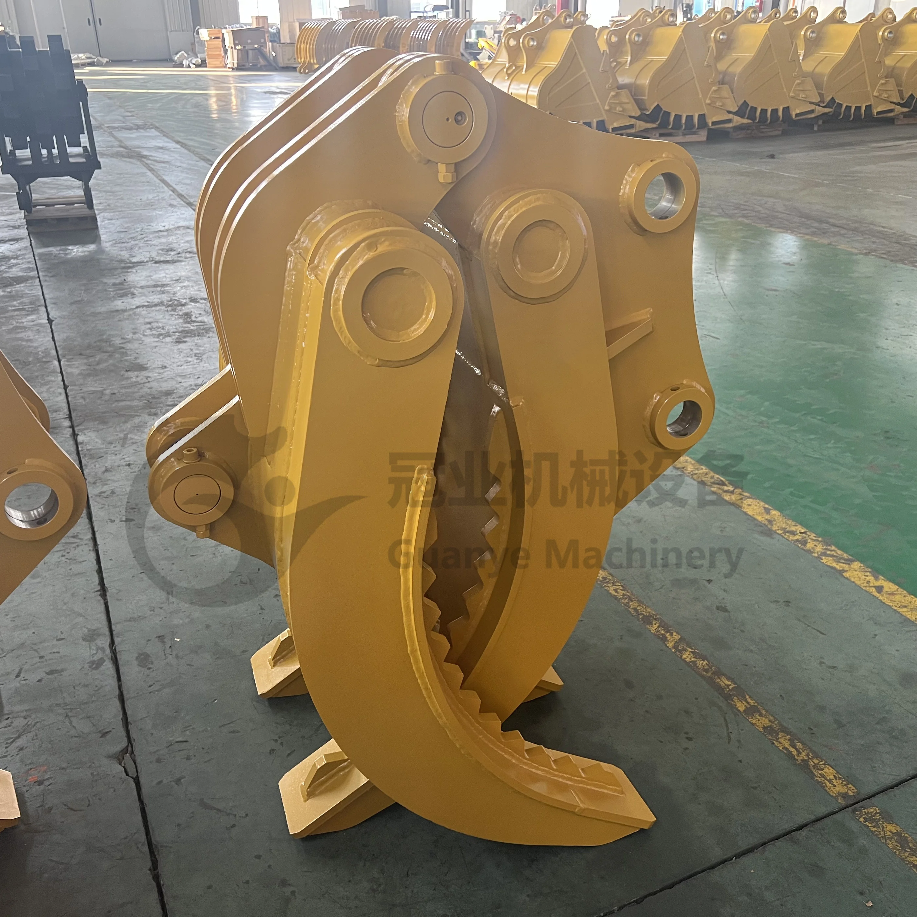 Factory Price Excavator Attachments Log Grab Demolition Steel Scrap Grapple Hydraulic Rotating Wood Rock Stone Grapple