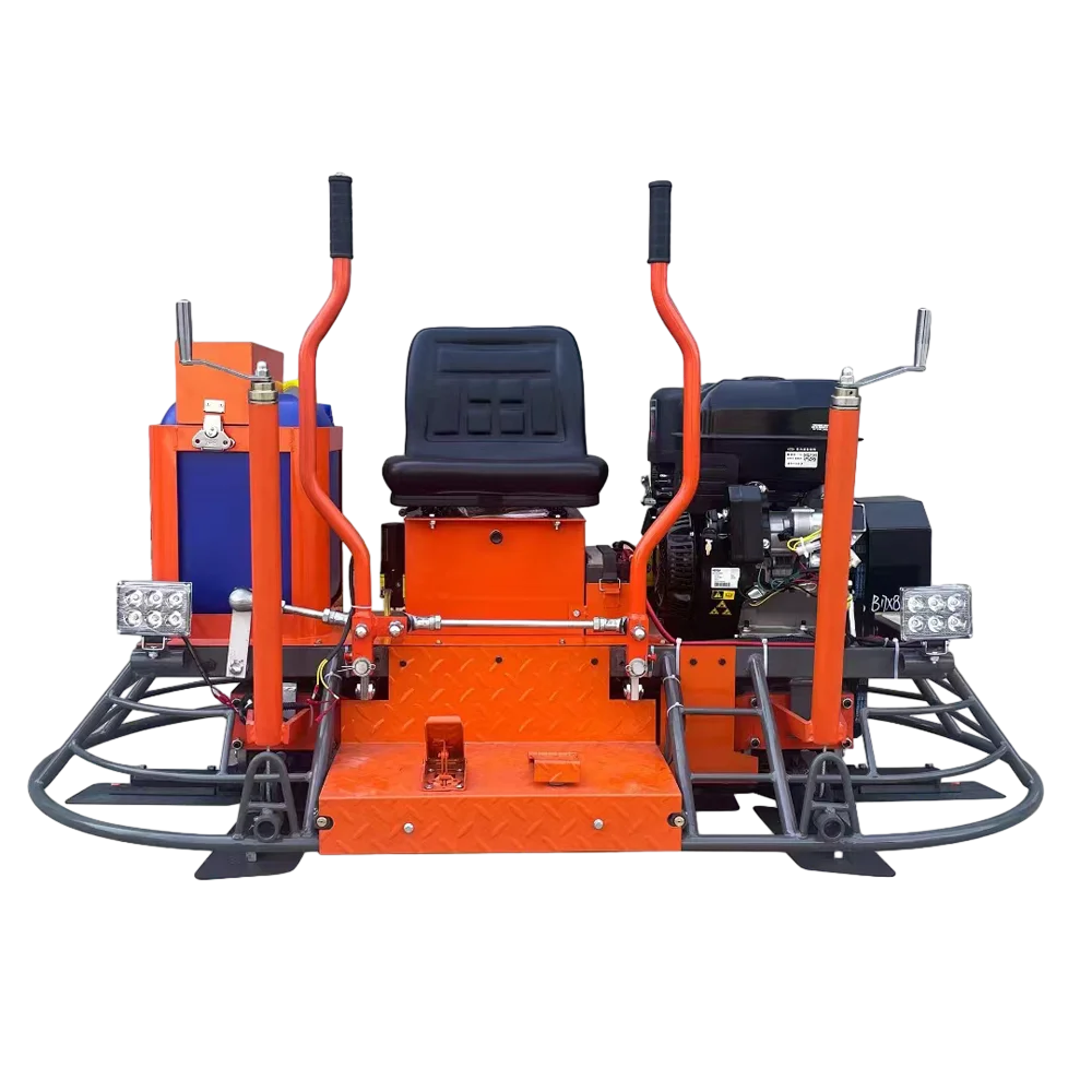 Wholesale Price Lifan Power Float Machine Concrete Finishing Ride On Concrete Power Trowel With Gasoline Engine