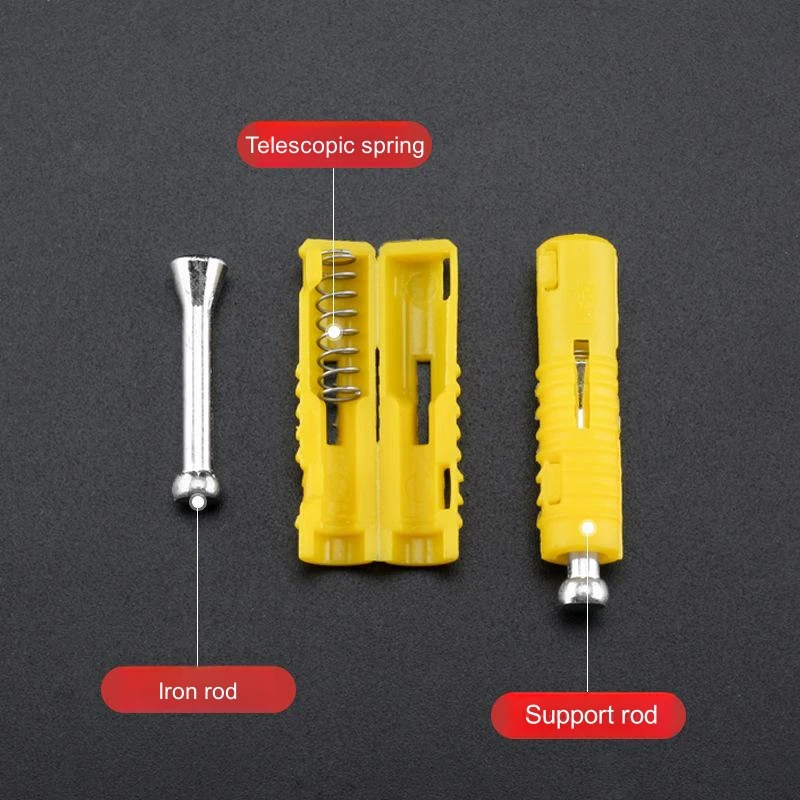 Furniture Expansion Rod Wood Invisible Connector 2 in 1 Concealed Plastic Dowel Connecter Cam Bolt