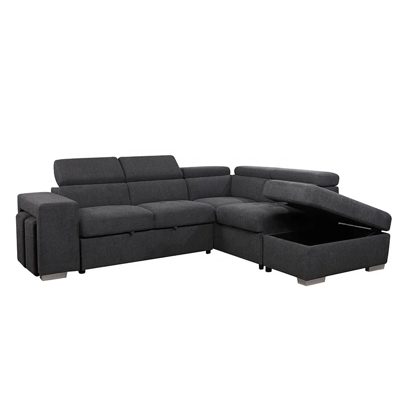 High Quality Living Room Modular Couch Modern Large Sectional  headrest Corner 3 Seater Sofa Set Furniture for Home