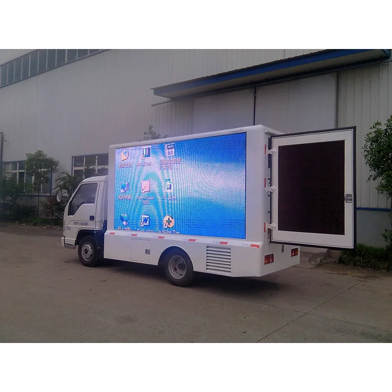 truck mobile led display panel moving led truck/trailer screen wall for advertising