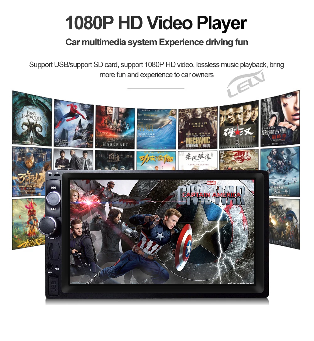 Автомобильный мультимедийный DVD-плеер dvd-проигрыватель на Android 11 с 7-дюймовым экраном 2 Din 4-ядерным процессором GPS RDS FM