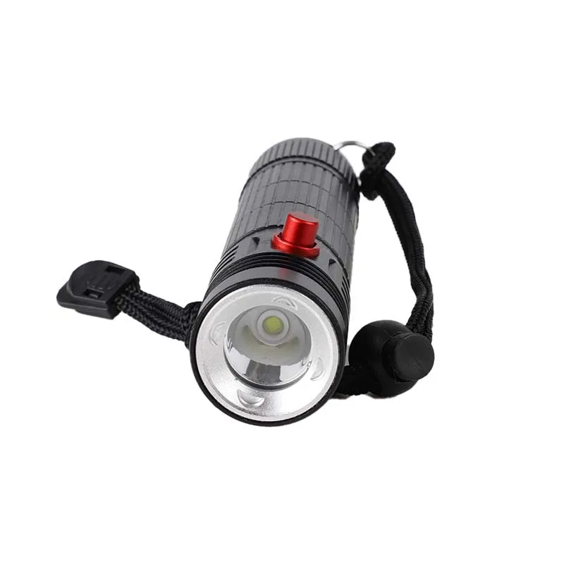 High Quality Aluminum Diving Scuba Torch Light Battery Power LED Underwater Waterproof Diving Flashlight