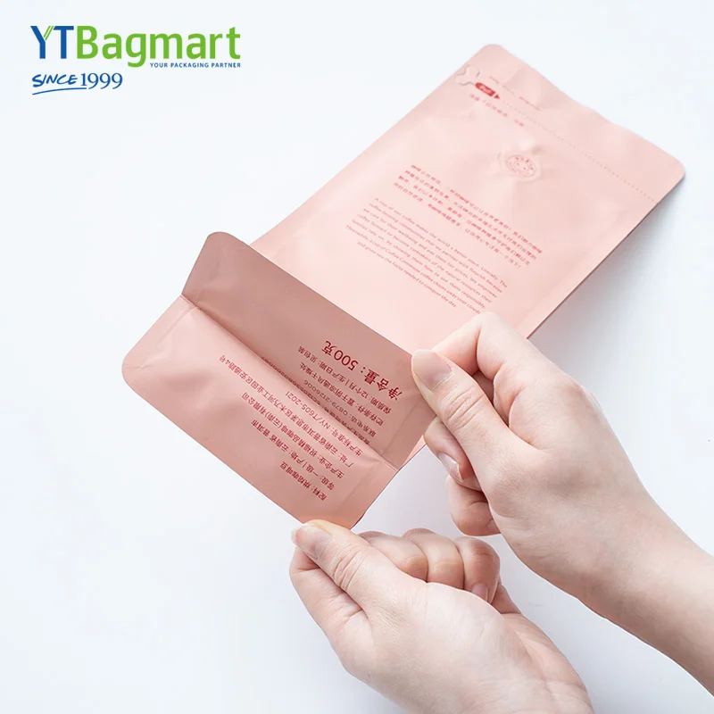 Custom Logo Zipper Stand up Pouch Aluminum Foil Sugar Snake Tea Plastic Packaging Zip Lock Matte Food Bag