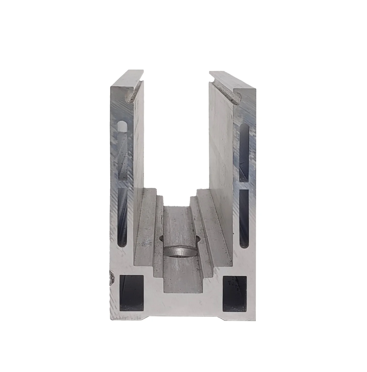 Z-RAILING Hot Sale Frameless Aluminum U Base Shoe/U Channel for Outdoor Glass Railing for Staircase Use