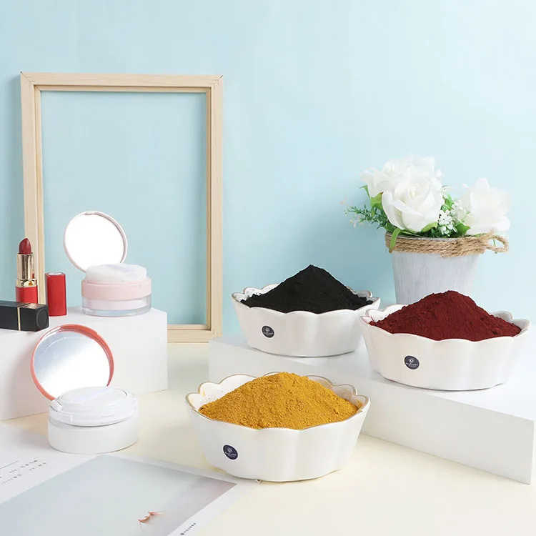 KingPowder 116R AS iso certificated factory makeup red iron oxide pigment