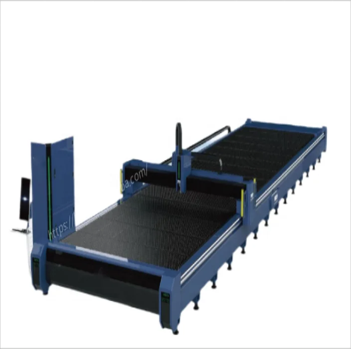 Fiber Optic Laser Cutting Machine Metal Sheet and Pipe Cutting Equipment Steel Plate Automatic Laser Machine