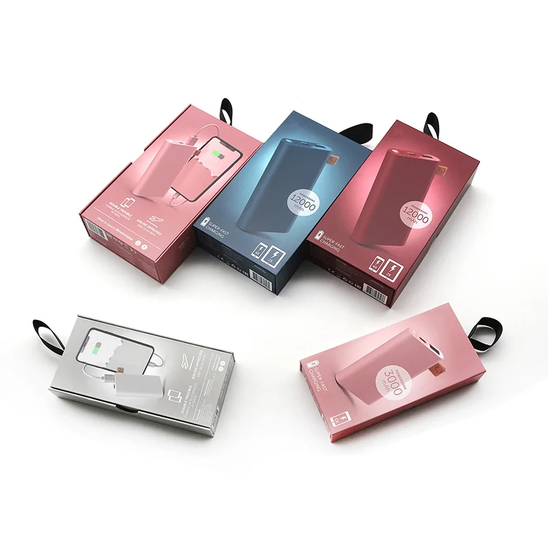 Индивидуальная бумажная упаковка Небольшая складная коробка для упаковки Подарочная упаковочная