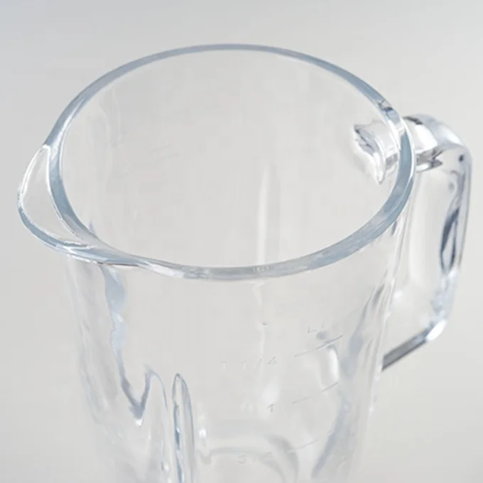 Glass Factory supplier blender jar spare compatible with BLACK + DECKERE replacement 1 lit blender jars blender glass jar