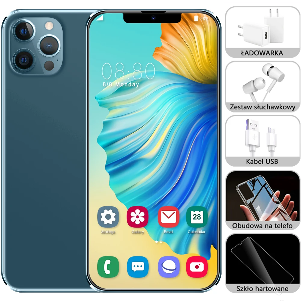 2021 Новый i13 pro max 6 7-глобальная версия оригинальный смартфон 16GB + 512GB продолжительное время работы в режиме ожидания: держатель для мобильного телефона
