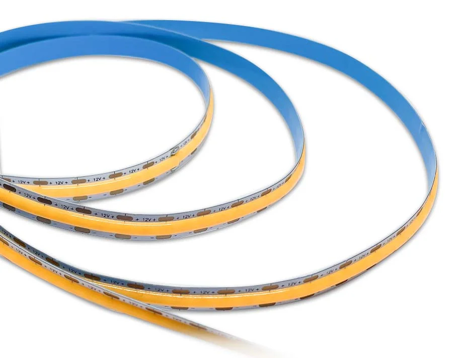 5mm wide pcb ip20 2700K to 6500K 24V 12V 400leds/m COB led strip white led light strip chip cob led strip