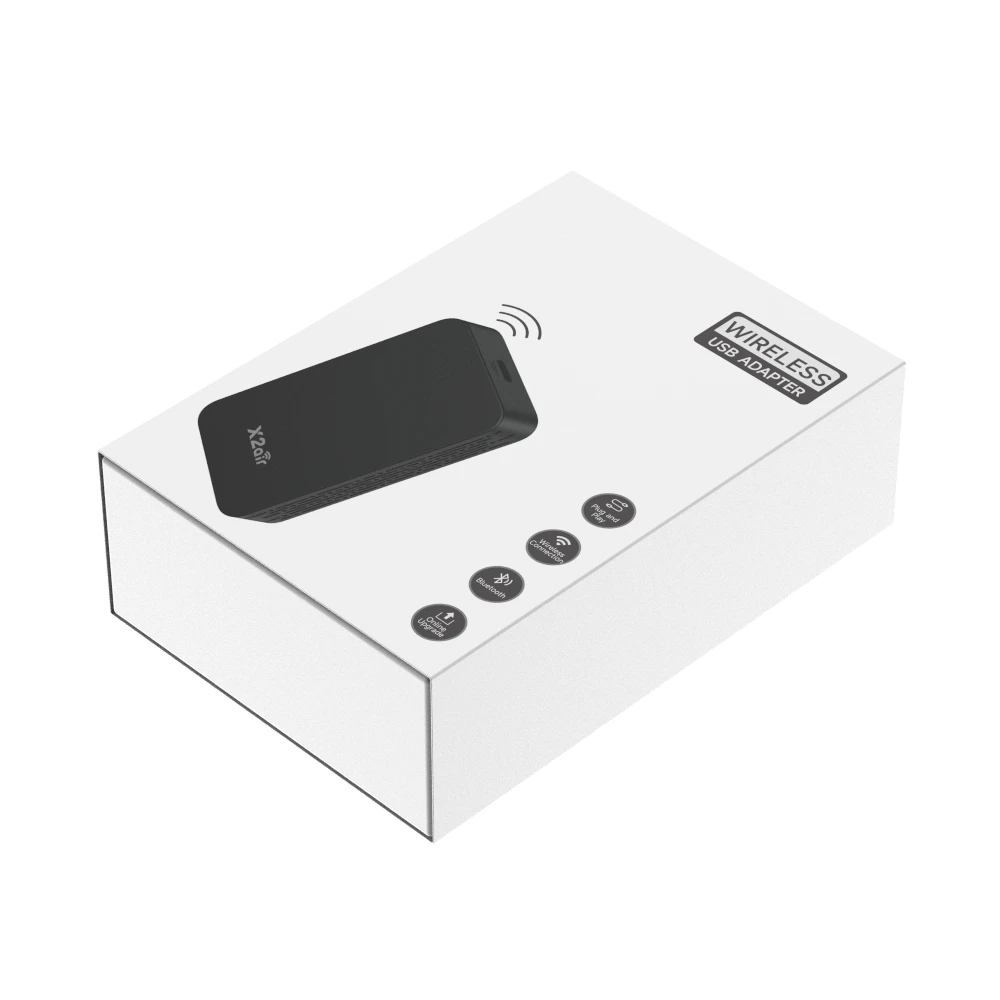Xlintek 2Air Mini Carplay Ai Box For Universal Wired Carplay Auto Smart Wireless Carplay Adapter Connect To Ios/Android Phone