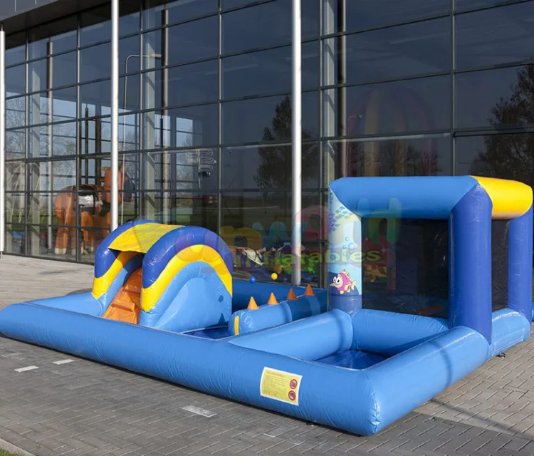 
 Детский надувной мини-батут для дома, надувной водный бассейн  