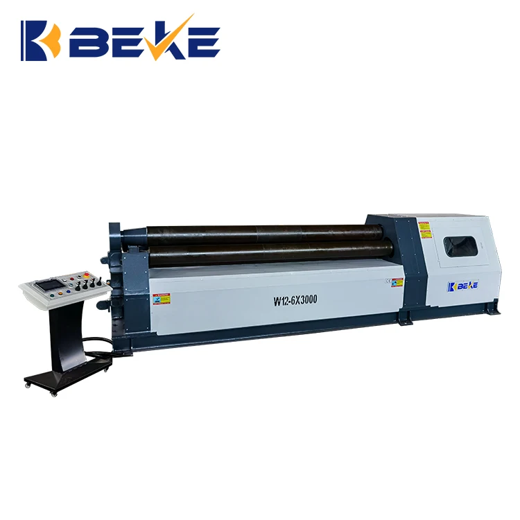 CNC W12 Series 4-Roller Hydraulic Plate Rolling bending Machine W12-4X2500 rolling machine price