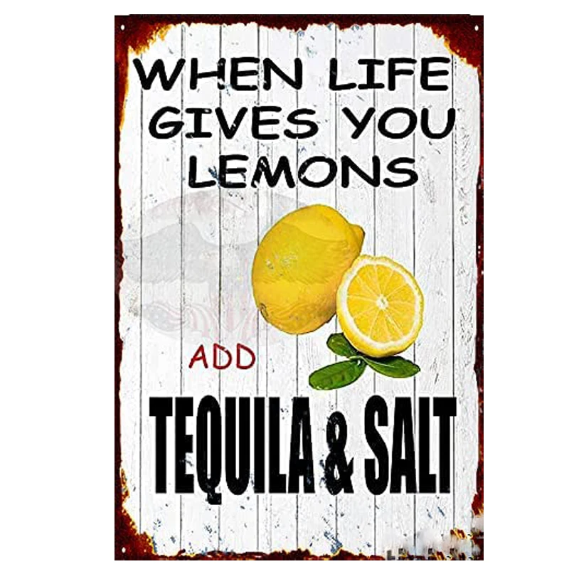 Metal Painting Poster Vintage Bar Pub Decorative Plaque Home Decor Beer Advertising Wall Tin Sign Tin Painting