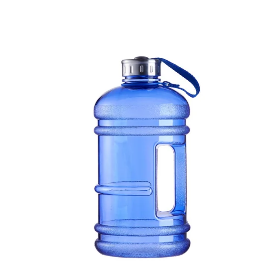 2.2L weights Big Plastic Sport Shaker water bottle dumbbell