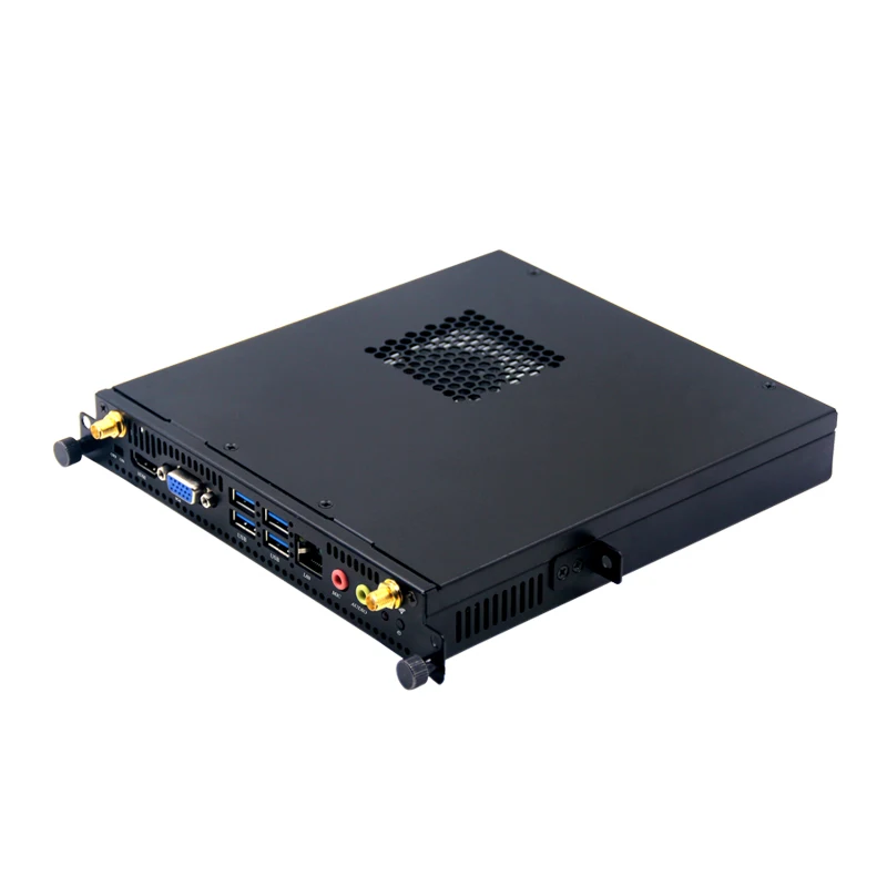 Piesia OPS Mini PC I3-5010U Support OPS Expansion DDR3 8GB RAM 1*VGA,1*HDMI,1*LAN,4*USB3.0 Mini Computer for Conference