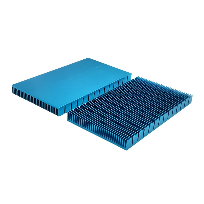 Aluminum heat sink strip aluminum extrusion 6063 Heatsink radiating bars  aclidinium  100*25*10 mm