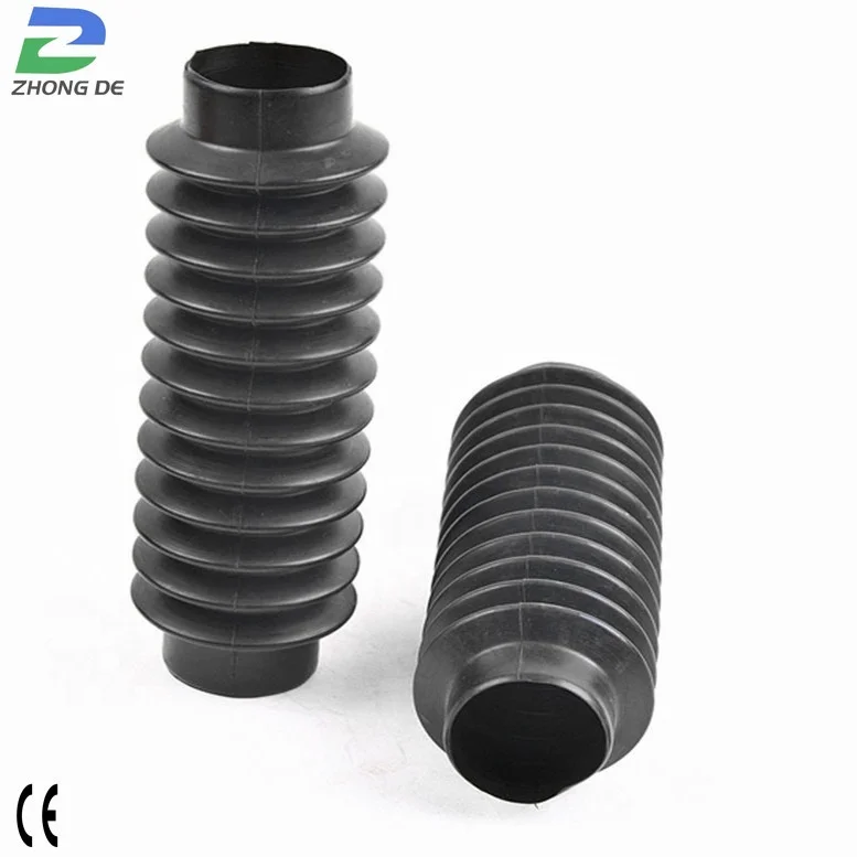 ZDE Flexible Edge Welded bellows cover Rubber Expansion Joint Dust Cover Bellow