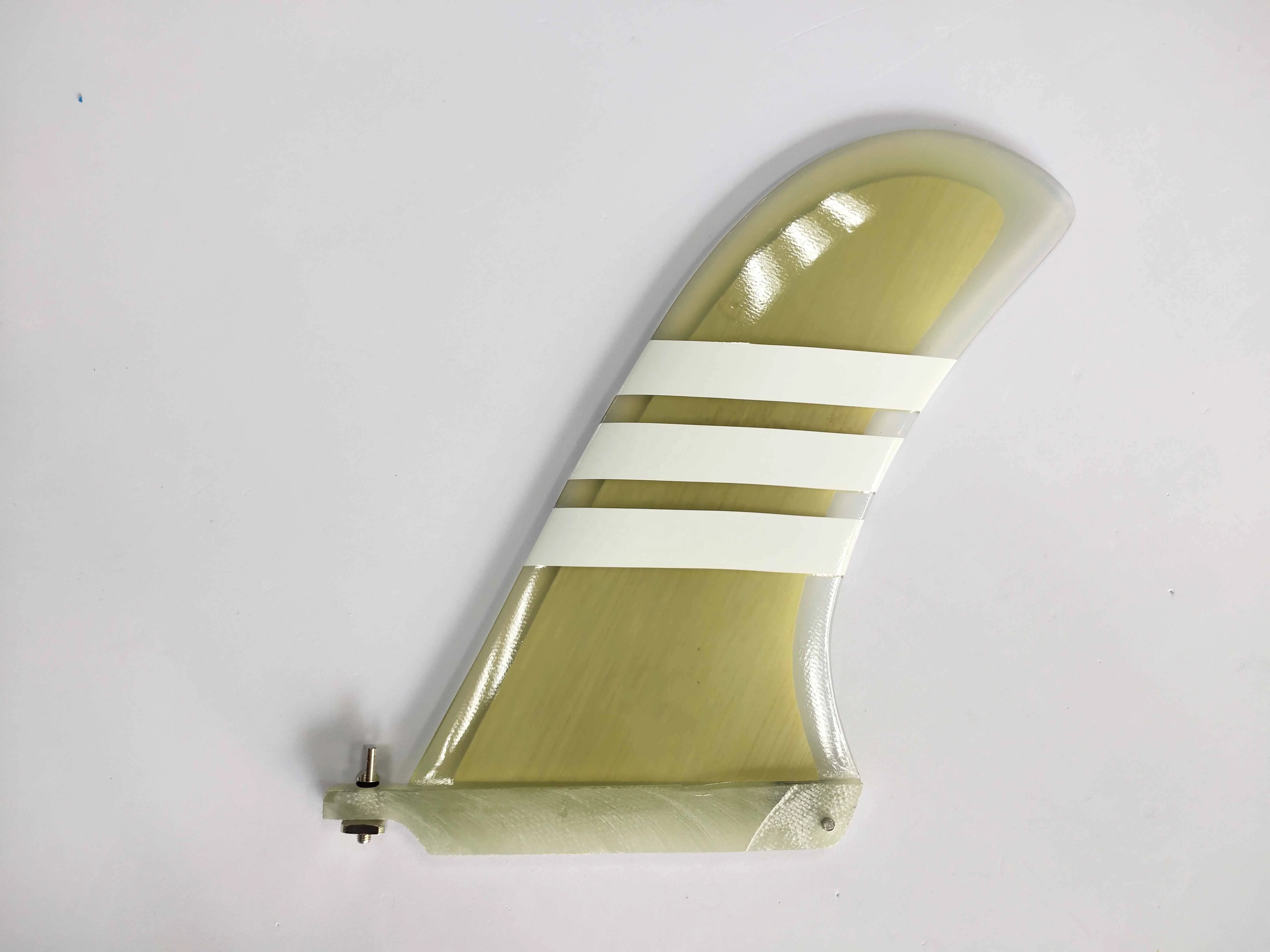 Surfing Accessories New Design center fin Transparent SUP Fiberglass Surfboard single fins