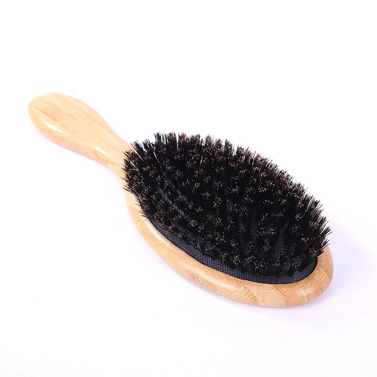 Wholesales Popular Customize LOGO Men Beard Hair 100% Boar Bristle Wood Handle Shaving Brush Wooden Beard Comb Brushes