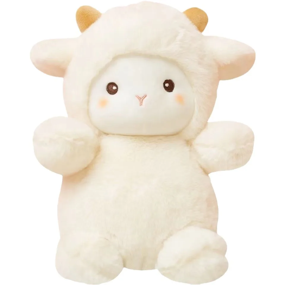 25cm Plush Stuffed Toy Gift Kids Cartoon Mini Lovely Animal Sheep Lovely Small Soft Baby