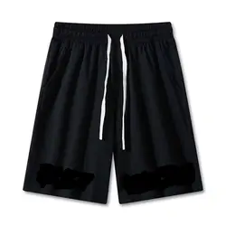 Men Fitness Bodybuilding Shorts Man Summer Gyms Workout Male Breathable Mesh Quick Dry Sportswear Jogger Beach Short Pants