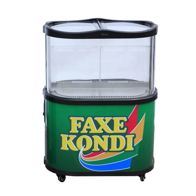 Small Commercial Beverage Promotion Refrigerator Display Cabinet Customized  Display Showcase Refrigerated Freezer  Sale OEM/ODM