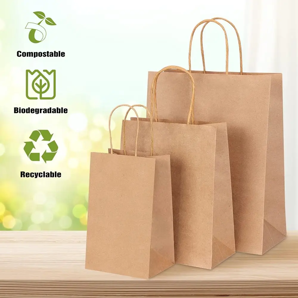 KM packaging bags custom printed shopping paper bags with your own logo