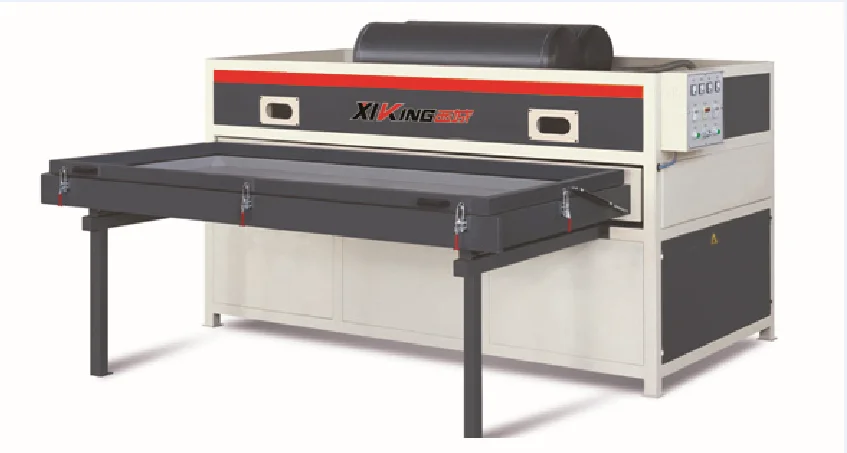 pvc mdf door vacuum membrane press machine