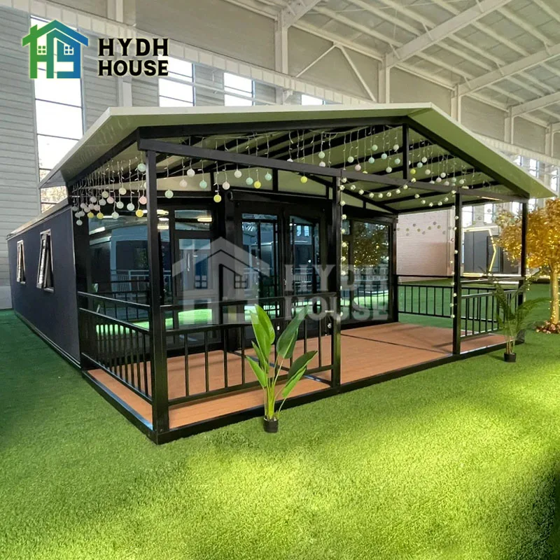 Easy to assemble prefabricated containers for construction site container houses