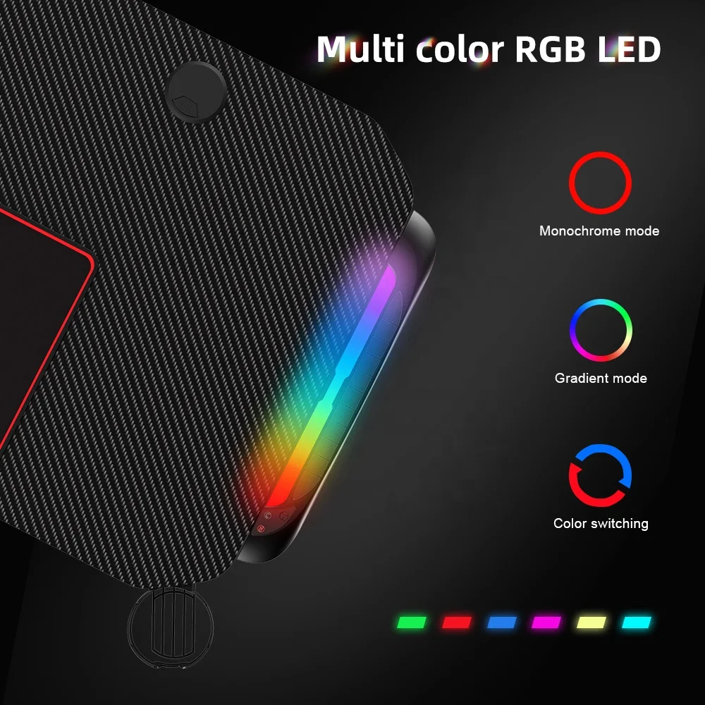 
icockcpit Modern Professional Ergonomic Gaming Computer Table PC Gamer Desk Racing Gaming Desk With RGB Lights For E-Sports 