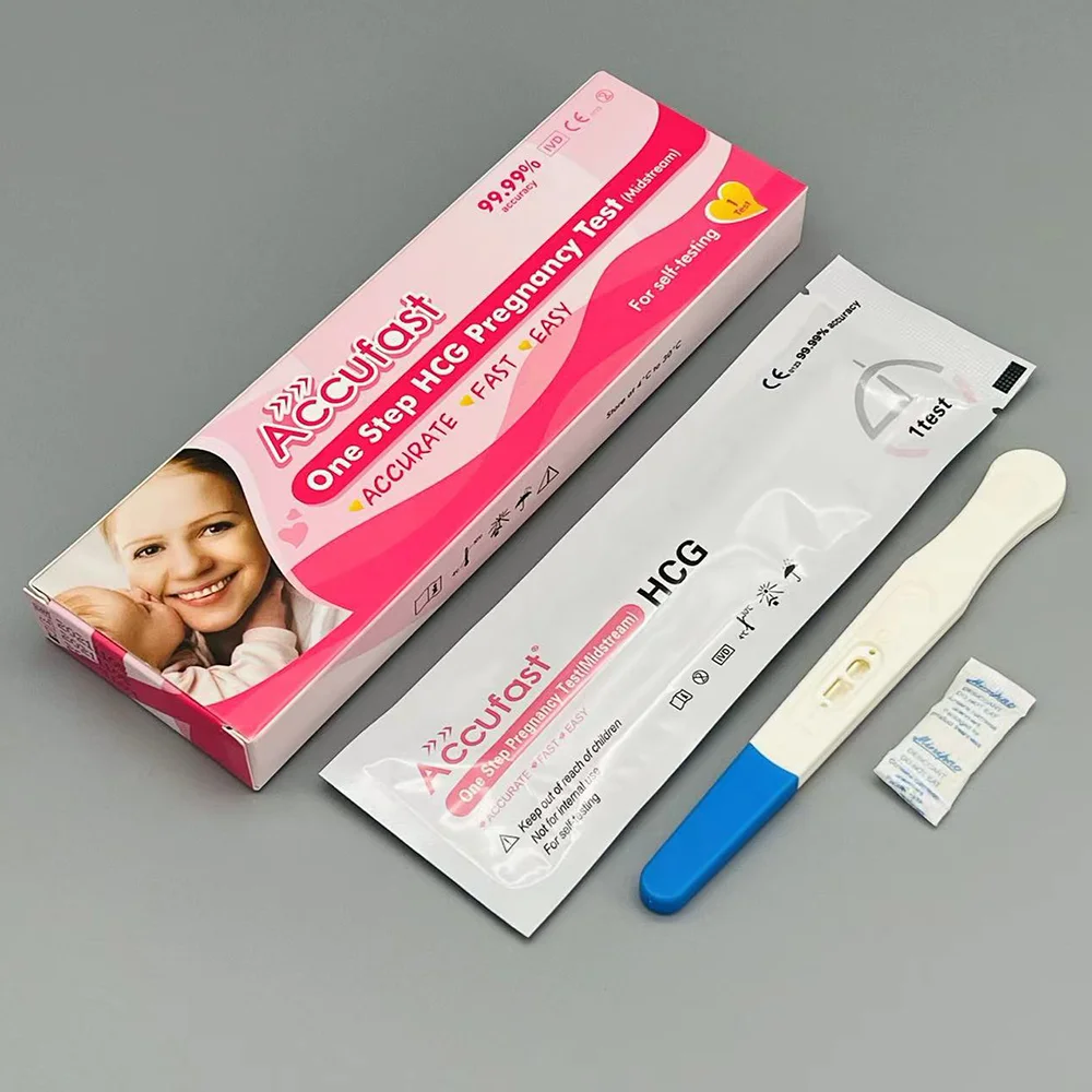 Disposable Diagnostic Midstream For HCG Pregnancy Test Kits Urine Pregnancy Test Midstream