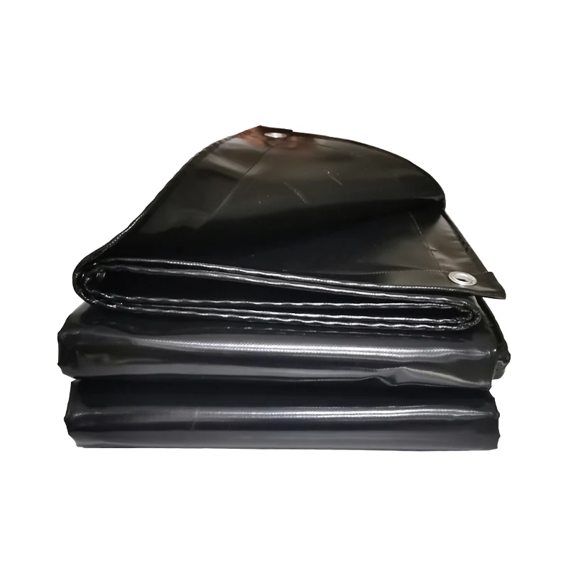Rainproof PVC Tarpaulin Waterproof and Windproof for Industrial Engineering Thickened Blackout Feature