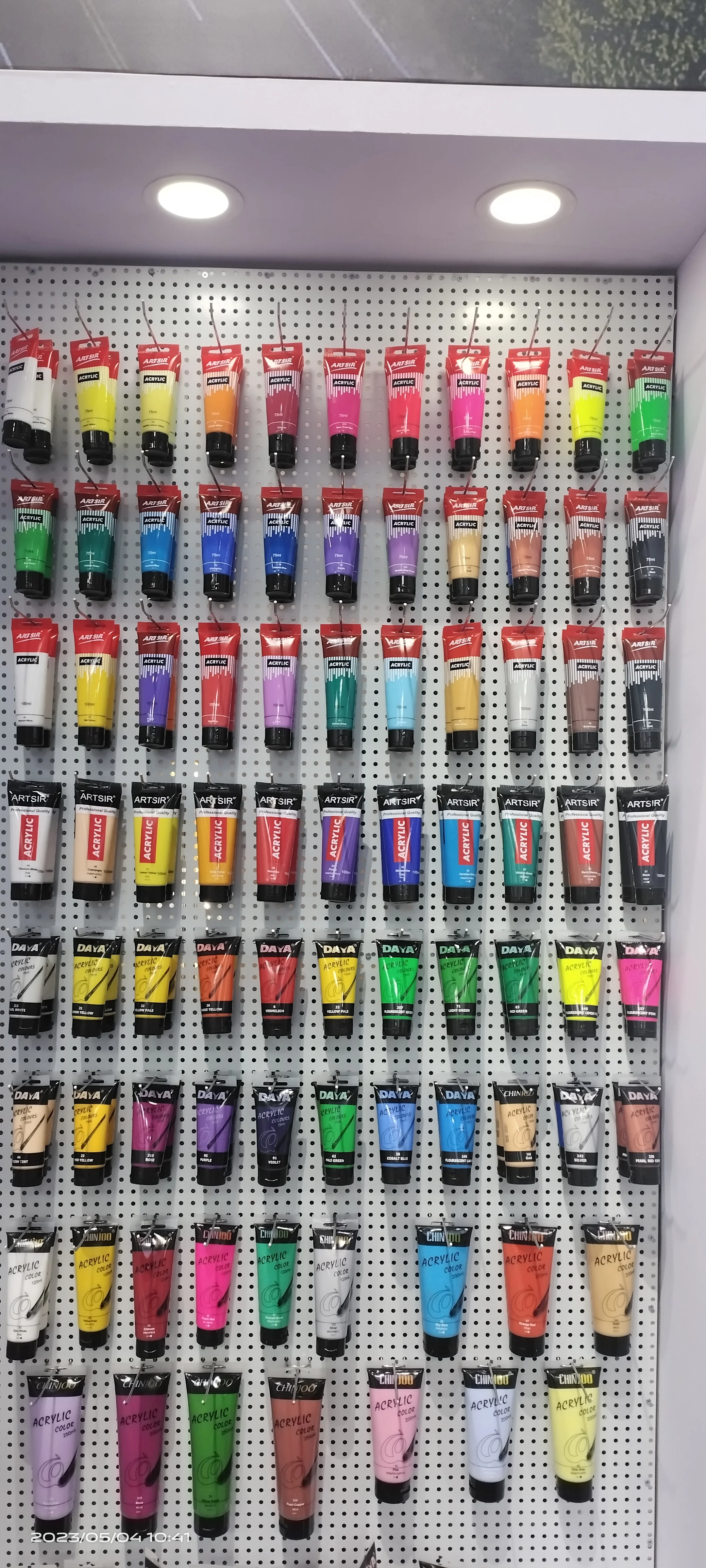 Acrylic Paint Set, 120 Colors (75ml,100ml,120ml) Art Craft Paints Gifts for Artists Kids Beginners & Painters