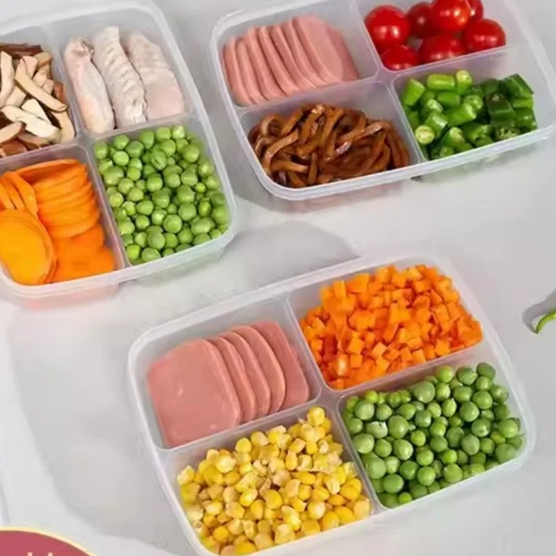 OEM Refrigerator storage box fresh-keeping box kitchen fruits vegetables and eggs frozen refrigerated sealed box home