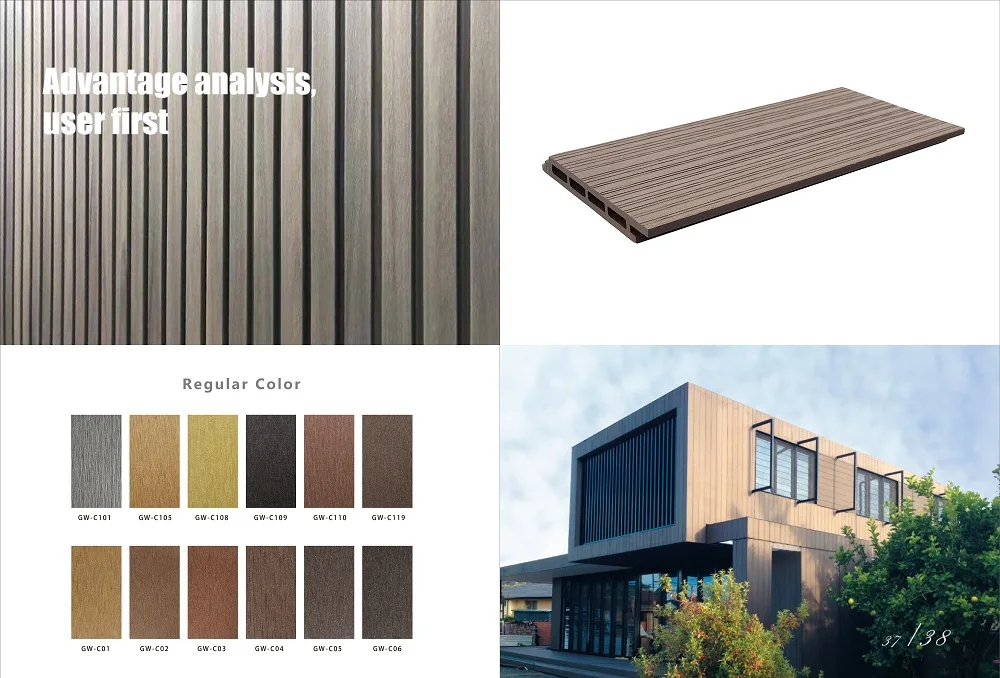 WPC wall panel board / wood plastic composite boards / WPC decorative laths