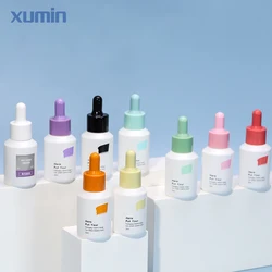 In Stock Color 30 ml white Glass Dropper Bottle 30ml Dropper serum glass bottle essence dropper bottle skin care essence oil
