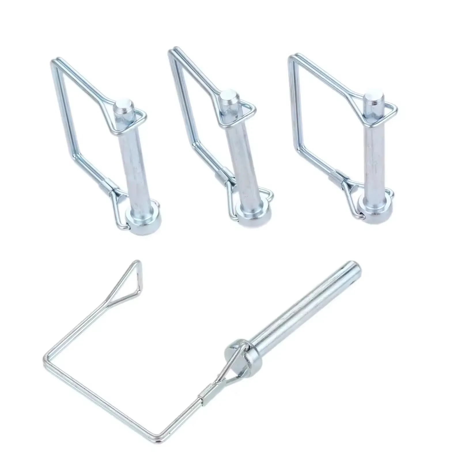 Snapper pin Stainless steel Square or round shaft locking safety wire-lock clevis tab lock pin for trailer