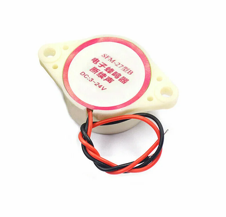 SFM-27 DC 3-24V Промышленный прерывный Звуковой сигнал/непрерывный звуковой электронный зуммер