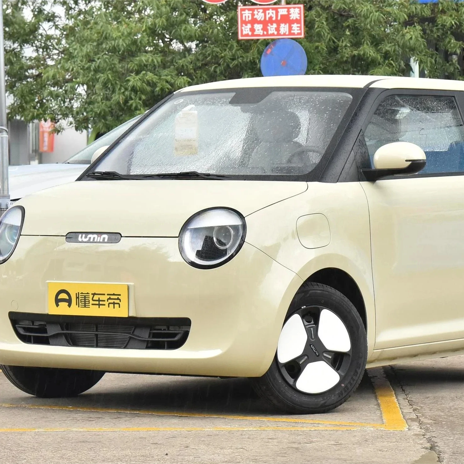 2024 Cheap Price 301KM Sweet Long Range Small Mini Car Electric EV Cars Changan Lumin New Energy Vehicles For Women