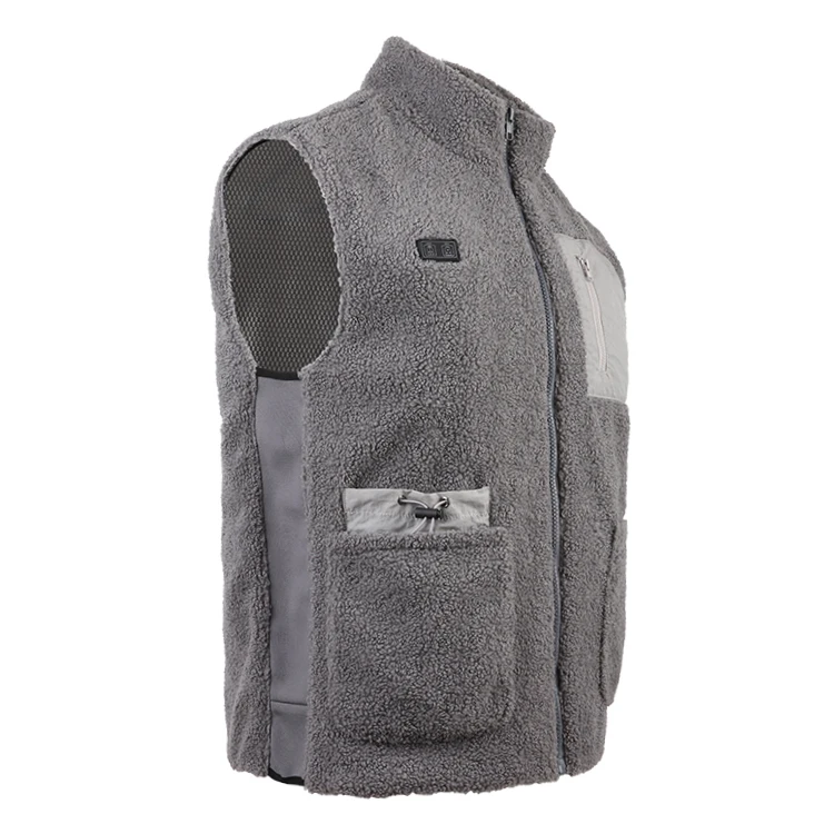Sleeveless Skiing Waterproof Graphene Heating Vest Winter Clothes For Men Heated Vest