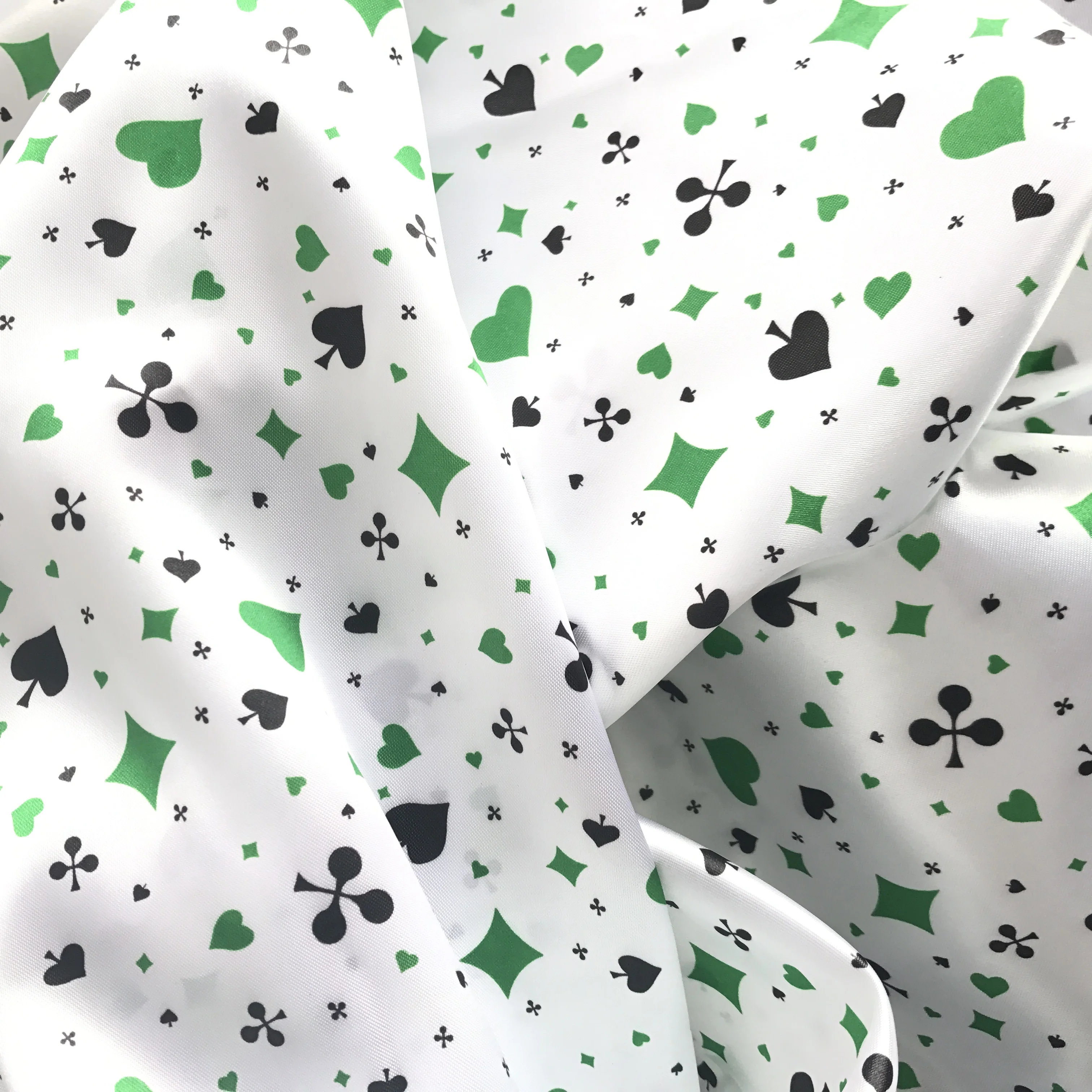 high quality satin flower print fabric on sale