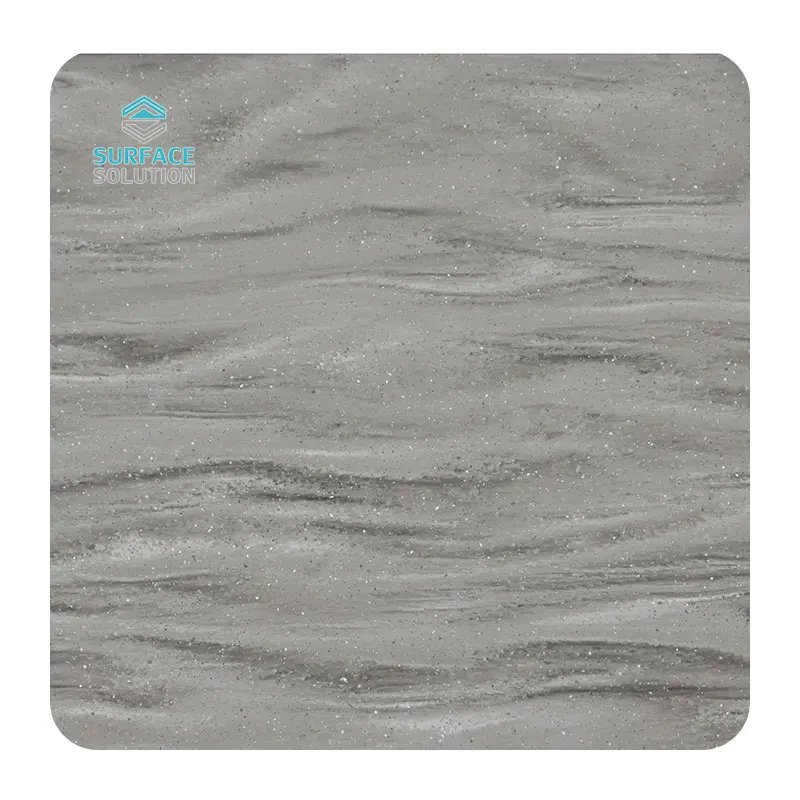 Solid surface acrylic solid surface benchtop kitchen island counter benchtop in artificial stone countertop